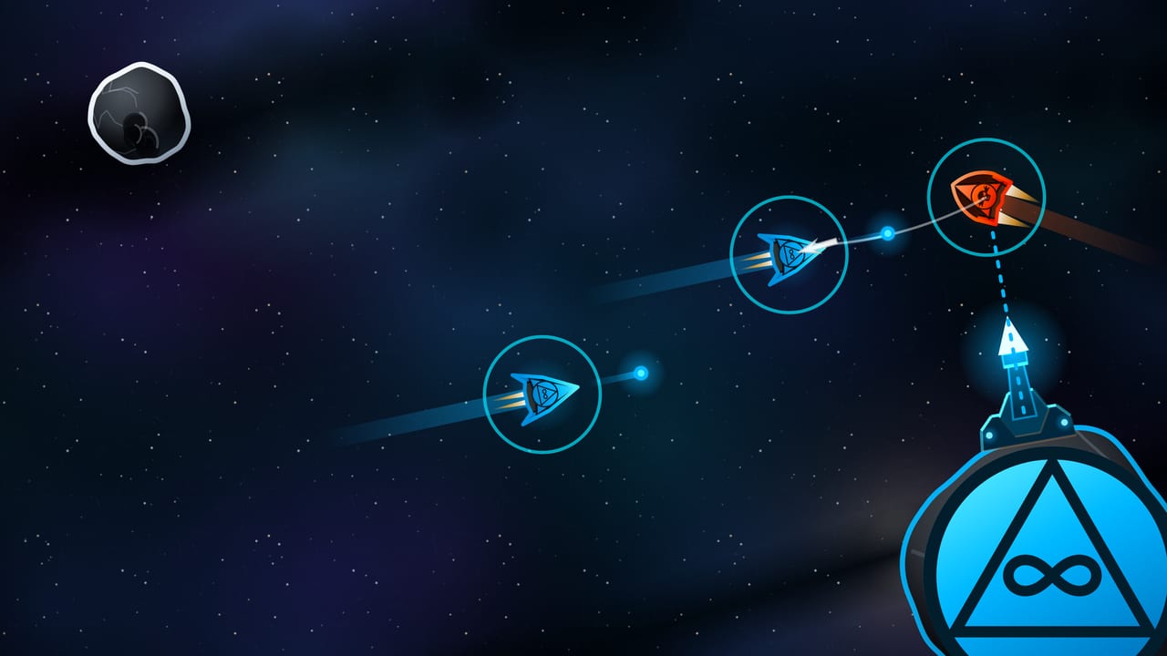 A Concordium ship on patrol in open space